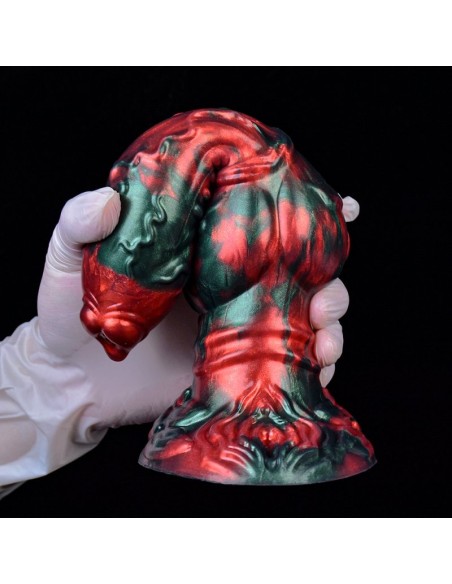 Gode Florix 20 x 7cm Noir et Rouge