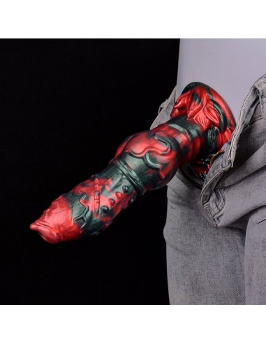 Gode Florix 20 x 7cm Noir et Rouge