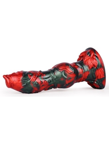 Gode Florix 20 x 7cm Noir et Rouge