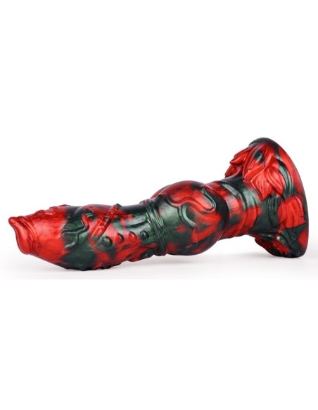 Gode Florix 20 x 7cm Noir et Rouge