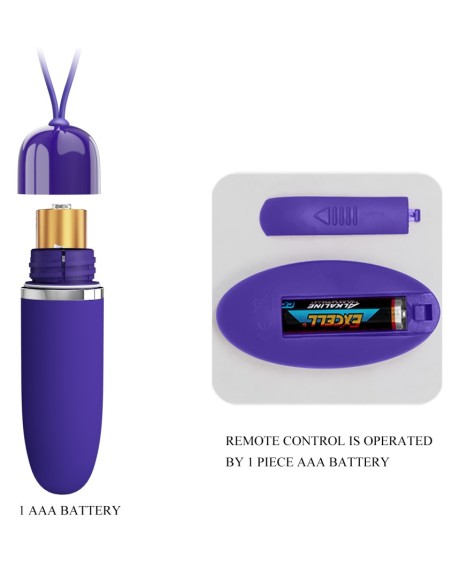 Oeuf Vibrant Sans Fil Darlene-Youth 9 x 2.8cm