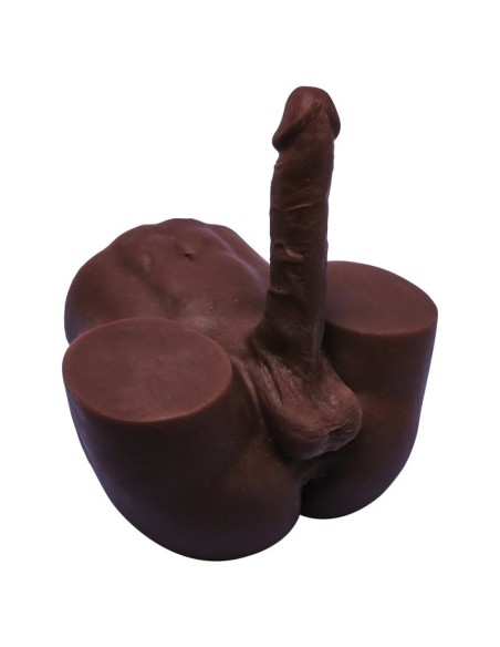 Masturbateur Fessier avec Pénis Articulé Cute Ass 17 x 4cm Marron Masturbateur Fessier avec Pénis Articulé Cute Ass 17 x 4cm Marron