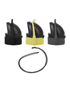 Lot de 3 Bouchons pour Leather Cleaner Ez Top 3 Tailles