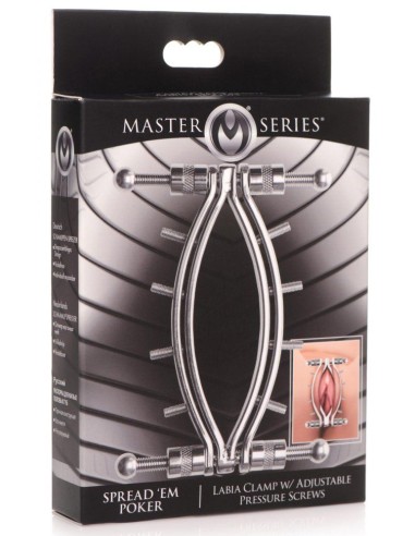 Écarteur de Lèvres Vaginales Spread 'Em Poker