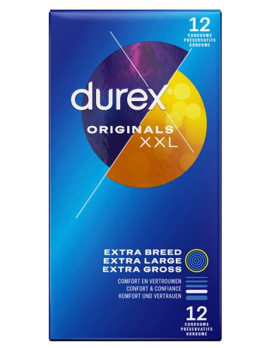 Préservatifs Durex Originals XXL x12