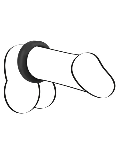 Cockring Velvet Ring L Noir 38mm