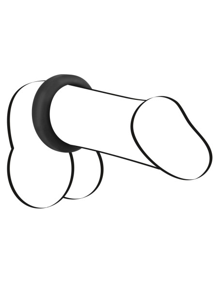 Cockring Velvet Ring L Noir 38mm