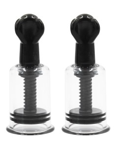 Suce tétons Twist noir 21 mm
