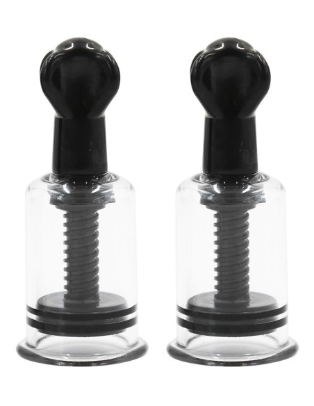 Suce tétons Twist noir 21 mm