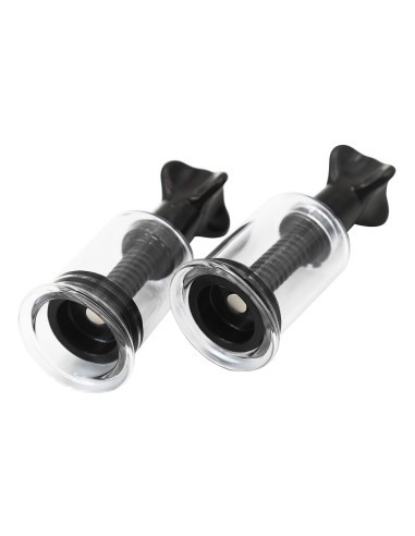 Suce tétons Twist noir 21 mm
