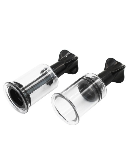 Suce tétons Twist noir 21 mm