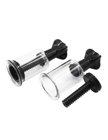 Suce tétons Twist noir 21 mm