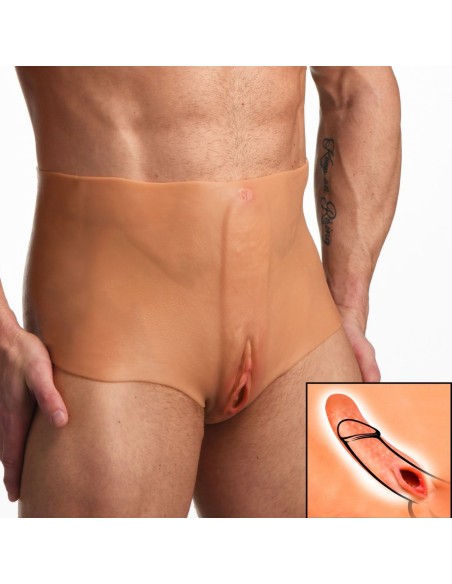 Boxer Prothèse Vulve et Fessier Miss Vagina