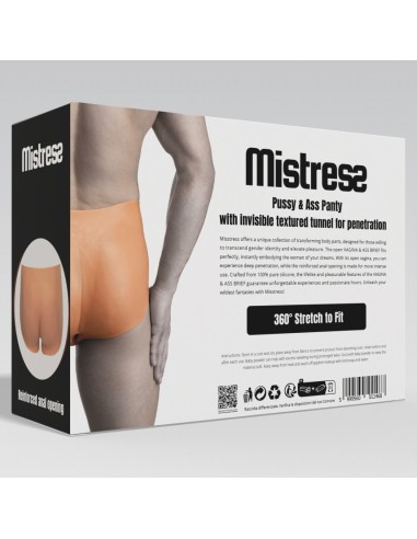 Boxer Prothèse Vulve et Fessier Miss Vagina