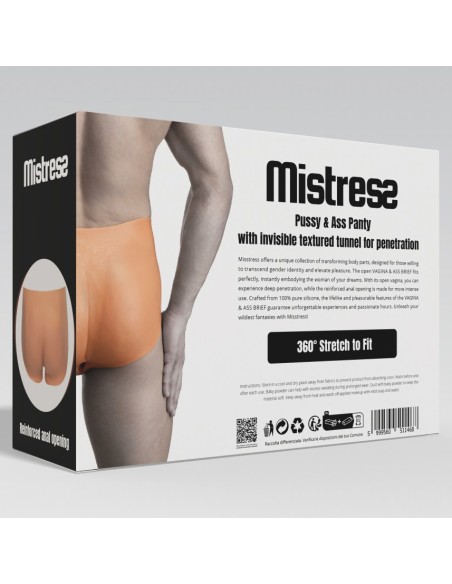 Boxer Prothèse Vulve et Fessier Miss Vagina