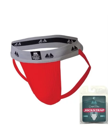Jockstrap Original Waist 2 Band Rouge Jockstrap Original Waist 2 Band Rouge