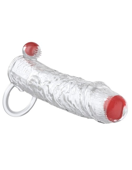 Gaine de pénis vibrante Sleeve Cat 14 x 4cm