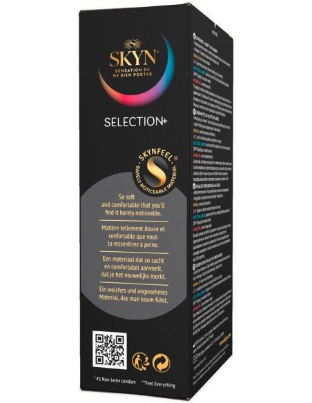 Pack Préservatifs Sans Latex Skyn Selection+ 53mm x10 Pack Préservatifs Sans Latex Skyn Selection+ 53mm x10