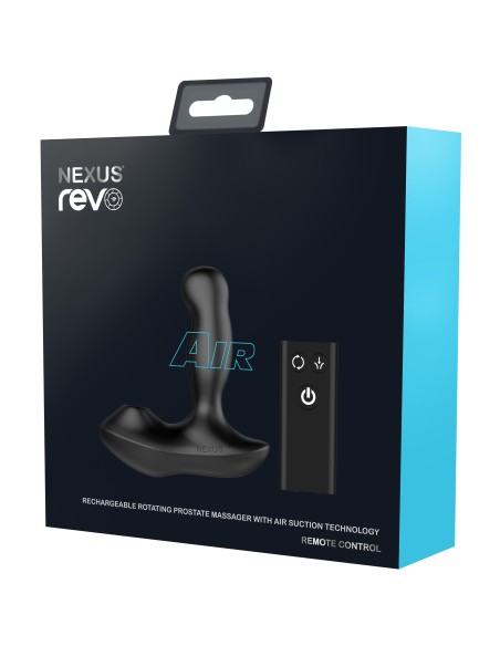 Stimulateur de prostate rotatif Revo Air Nexus 10 x 3.4cm Stimulateur de prostate rotatif Revo Air Nexus 10 x 3.4cm
