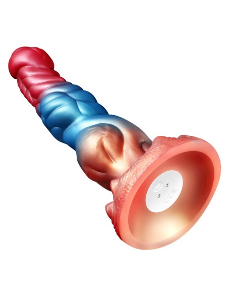 Gode Va-et-Vient Vibrant et Chauffant Drakolis 23.5 x 7cm