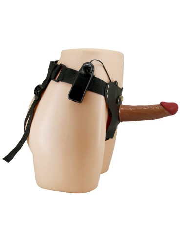 Gode Ceinture Creux Vibrant Starks 15.5 x 4.5cm Marron