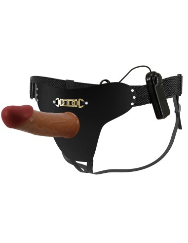 Gode Ceinture Creux Vibrant Starks 15.5 x 4.5cm Marron