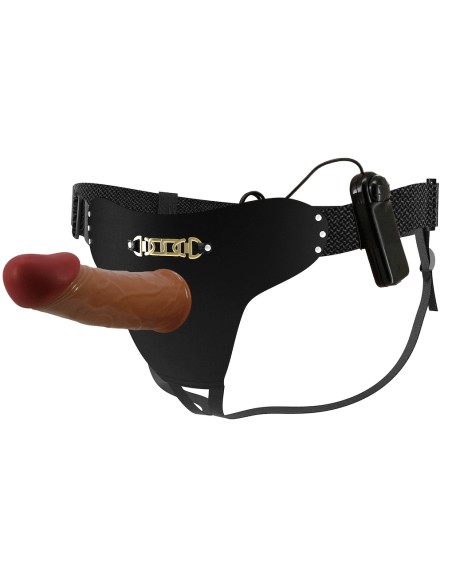 Gode Ceinture Creux Vibrant Starks 15.5 x 4.5cm Marron