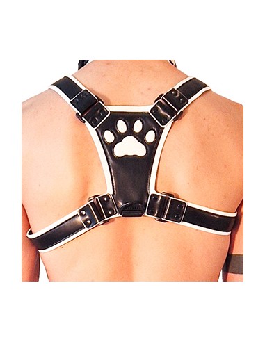 Harnais Puppy Harness Noir-Blanc