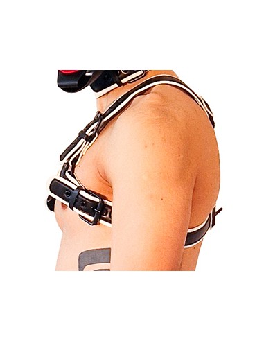 Harnais Puppy Harness Noir-Blanc