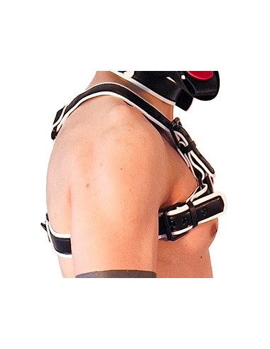 Harnais Puppy Harness Noir-Blanc