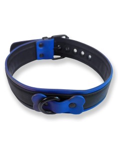 Collier Puppy Collar Noir-Bleu