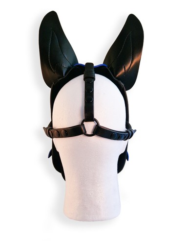 Cagoule Puppy Hood Noire et Bleue