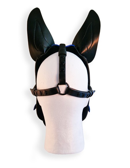 Cagoule Puppy Hood Noire et Bleue