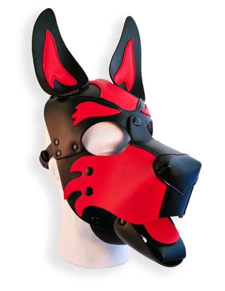 Cagoule Puppy Hood Noire et Rouge Cagoule Puppy Hood Noire et Rouge