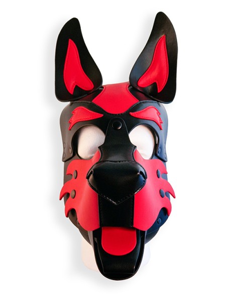 Cagoule Puppy Hood Noire et Rouge Cagoule Puppy Hood Noire et Rouge