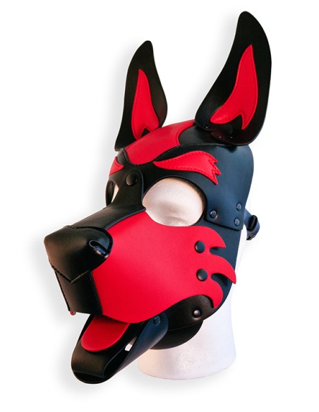 Cagoule Puppy Hood Noire et Rouge Cagoule Puppy Hood Noire et Rouge