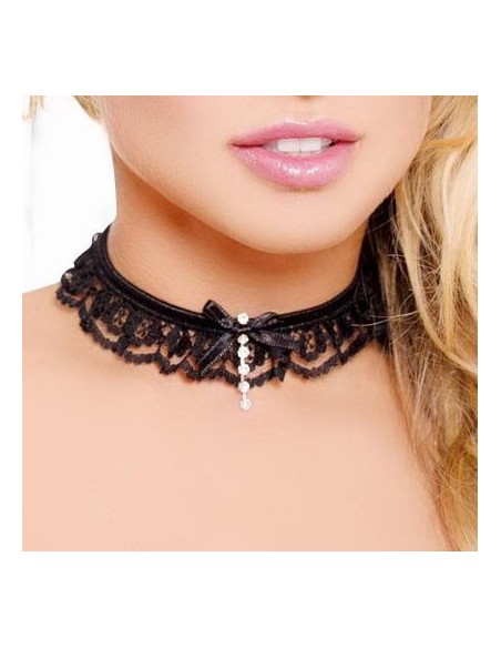 Collier Acilia - Noir Collier Acilia - Noir