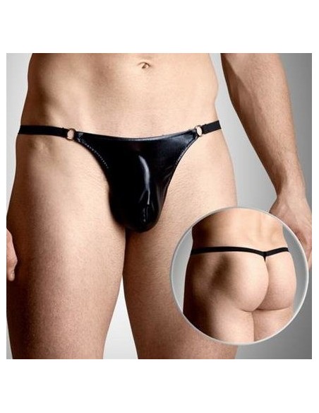 String Homme LACK Noir