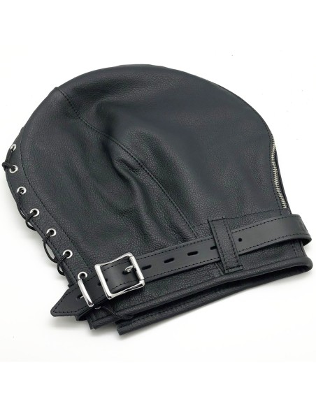 Cagoule sensorielle en cuir Cagoule sensorielle en cuir
