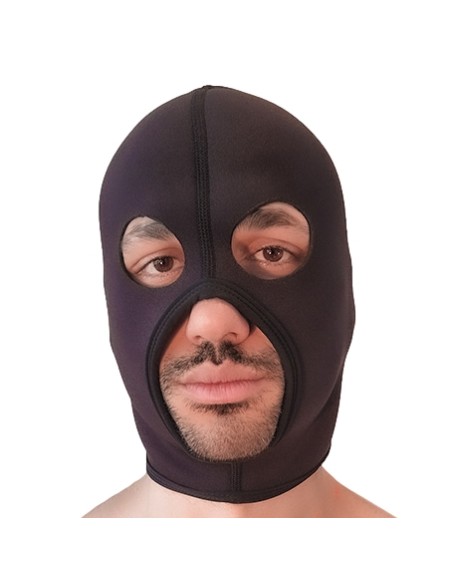 Cagoule Eyes Face Brutus Noire