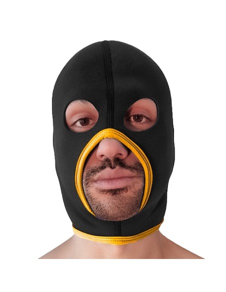 Cagoule Eyes Face Brutus Noire-Jaune Cagoule Eyes Face Brutus Noire-Jaune
