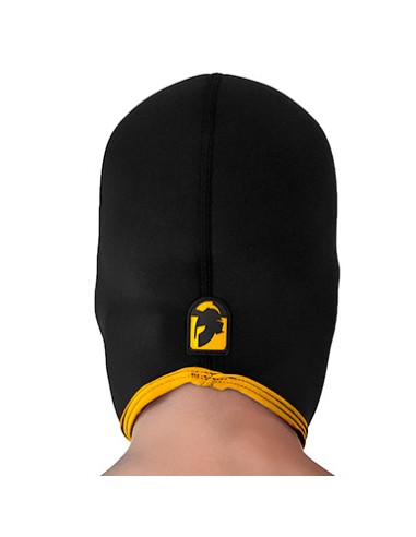 Cagoule Eyes Face Brutus Noire-Jaune