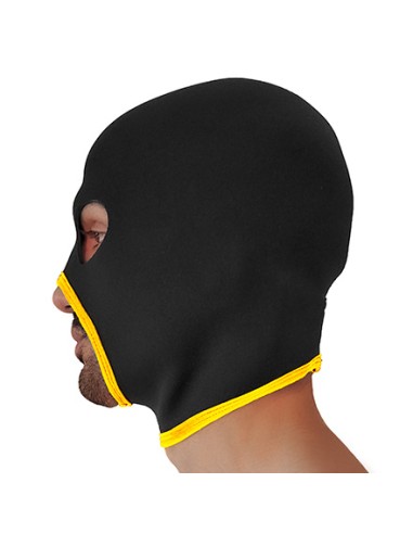 Cagoule Eyes Face Brutus Noire-Jaune