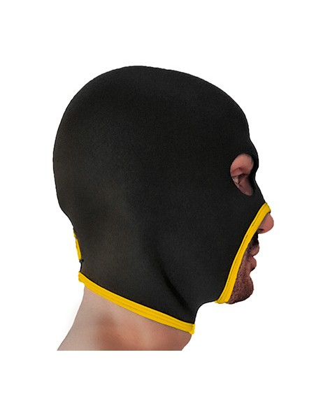 Cagoule Eyes Face Brutus Noire-Jaune Cagoule Eyes Face Brutus Noire-Jaune
