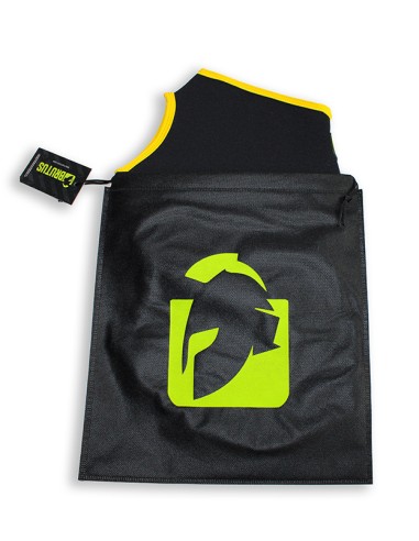 Cagoule Eyes Face Brutus Noire-Jaune