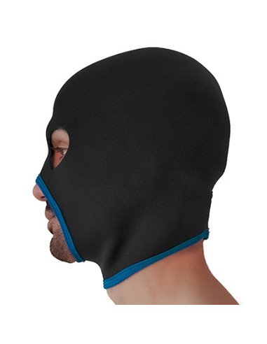 Cagoule Eyes Face Brutus Noire-Bleue