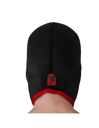 Cagoule Eyes Face Brutus Noire-Rouge
