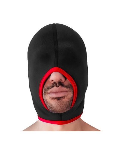 Cagoule Face Fucker Brutus Noire-Rouge