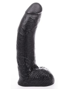 Gode Georges Hung System 19 x 5.3 cm Noir
