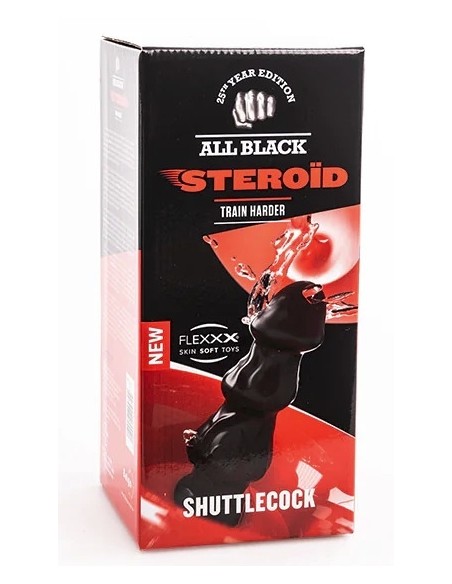 Plug ABS22 Shuttlecock All Black Steroïd 23 x 9cm